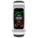 K60 1.08 inch Leather Band Earphone Detachable Life Waterproof Smart Watch Support Bluetooth Call - Image 18