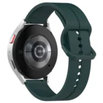 Universal Flat Head Groove Silicone Watch Band - Image 6
