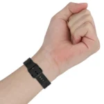Universal Flat Head Groove Silicone Watch Band - Image 4