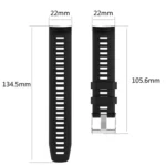 For Garmin Instinct Silicone Replacement Wrist Strap Watchband - Image 4