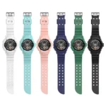 Silicone Sport Solid Color Watch Band - Image 5