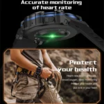 PG666 1.39 inch TFT Screen Bluetooth Call Smart Watch, Support Heart Rate / Blood Pressure Monitoring - Image 6