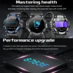 PG666 1.39 inch TFT Screen Bluetooth Call Smart Watch, Support Heart Rate / Blood Pressure Monitoring - Image 7