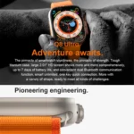 S800 Ultra Max 1.96 inch TFT Screen Smart Watch, Support Heart Rate / Blood Pressure Monitoring - Image 3