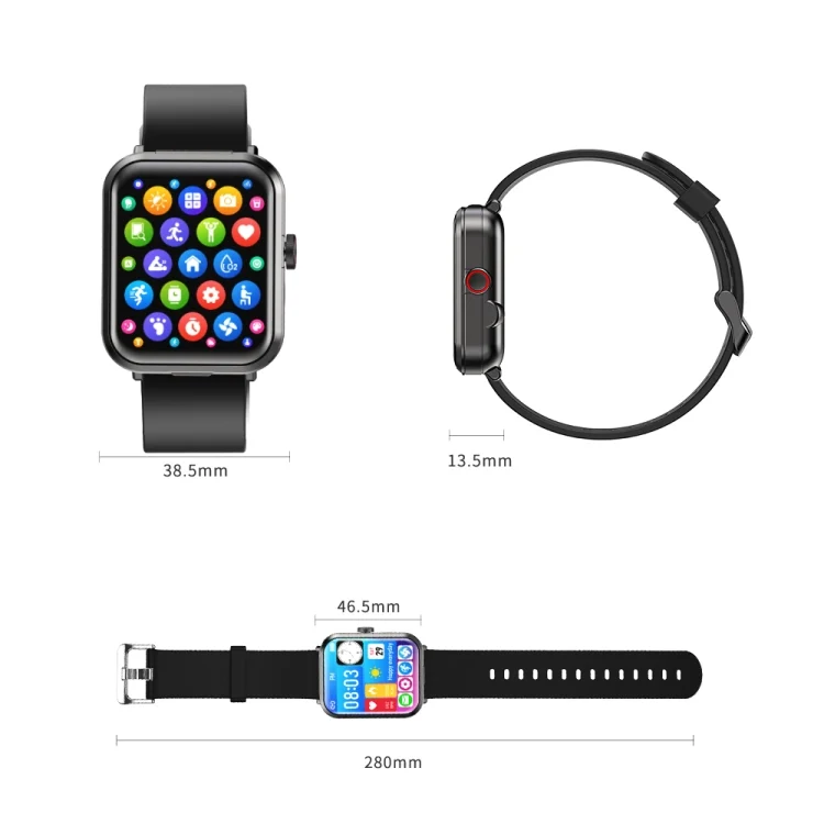 EDA004402801A_3.webp S6 TWS Earphone 1.91 inch Smart Bracelet Support Bluetooth Call / Health Monitoring - Image 4