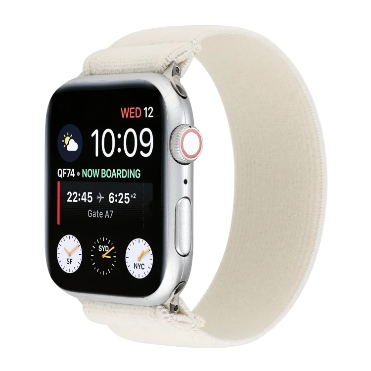 Elastic Nylon Braid Watch Band