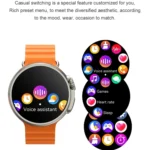 K9 1.39 inch TFT Screen Smart Watch Supports Bluetooth Calling/Health Monitoring - Image 2