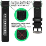 Universal Nylon Leather Watch Band - Image 5