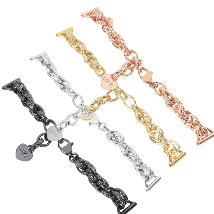 EDA004434201_B1.webp Universal Metal Chain Watch Band - Image 2