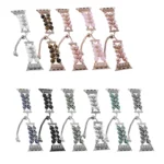 Double Row Beads Telescopic Chain Watch Band - Image 3