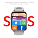 Q668 1.99 inch Screen 4G Smart Watch Android 9.0 - Image 4