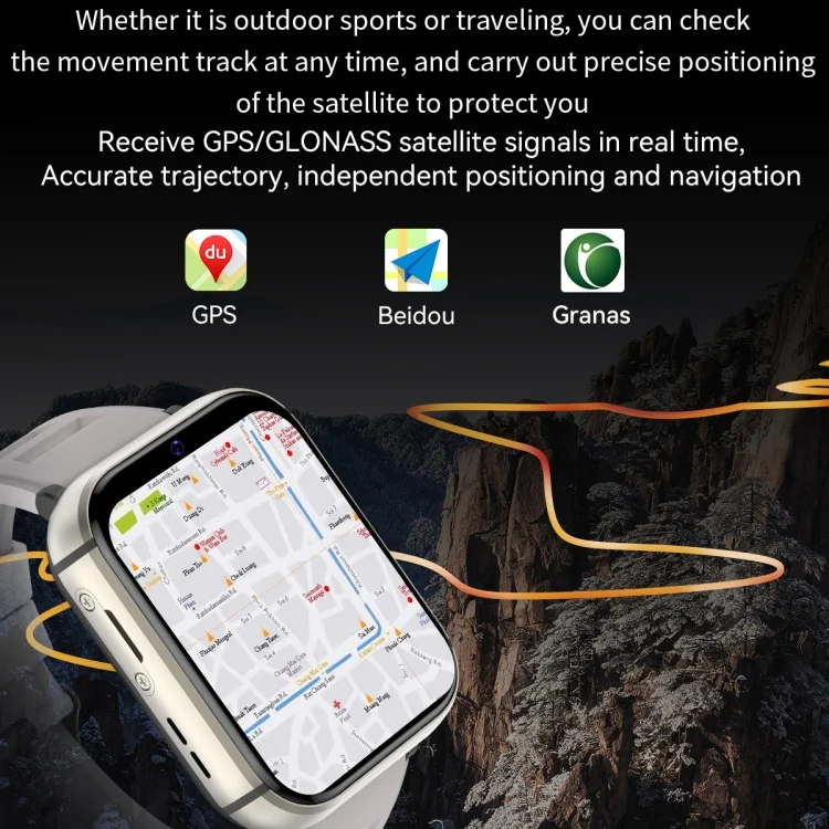 EDA004452301_B8.webp Q668 1.99 inch Screen 4G Smart Watch Android 9.0 - Image 9