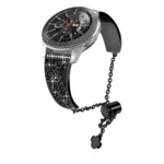 22mm Diamond Chain Mental Watch Band