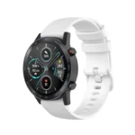 22mm Small Plaid Texture Silicone Watch Band