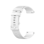 22mm Small Plaid Texture Silicone Watch Band - Image 4