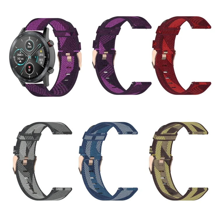 EDA004470401_B2.webp 22mm Nylon Woven Watch Band - Image 3
