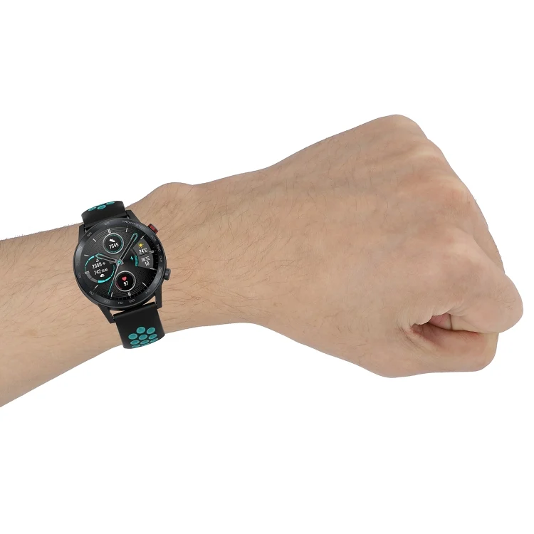 EDA004470801_B4.webp 22mm Sports Two-tone Silicone Watch Band - Image 5