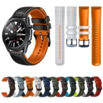 Universal Mesh Two-Tone Silicone Watch Band - Image 3