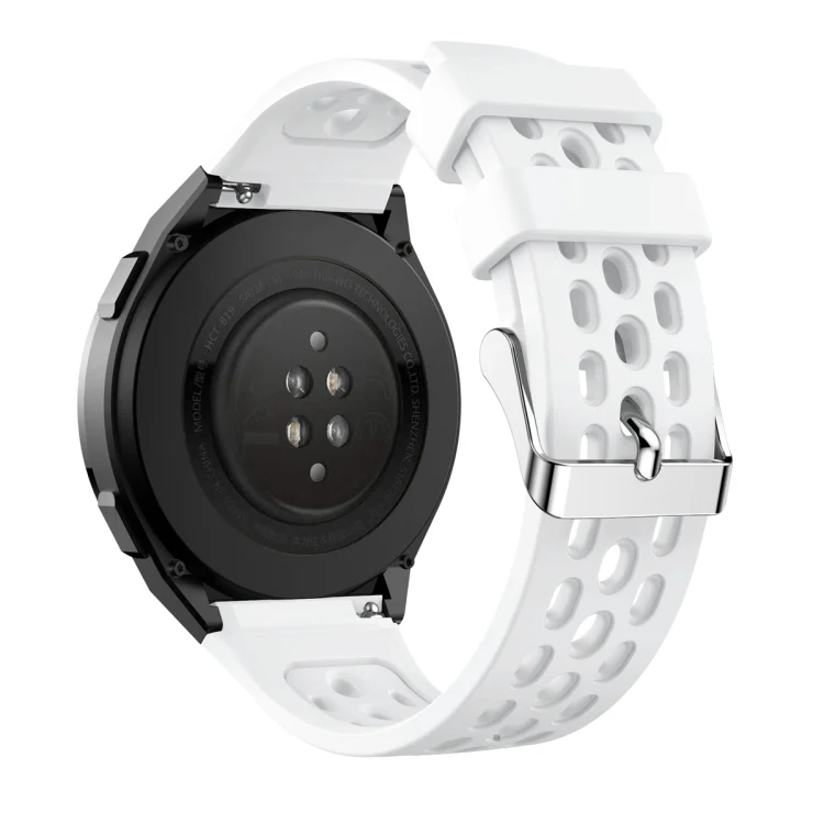 EDA004522601A_1.webp Solid Color Round Hole Silicone Watch Band - Image 3