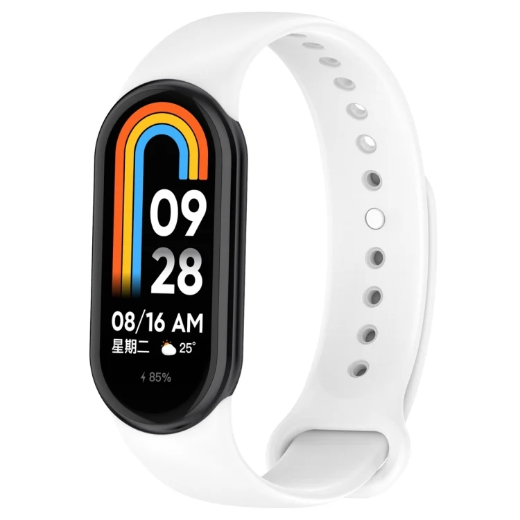 Solid Color Silicone Plug Replacement Watch Band