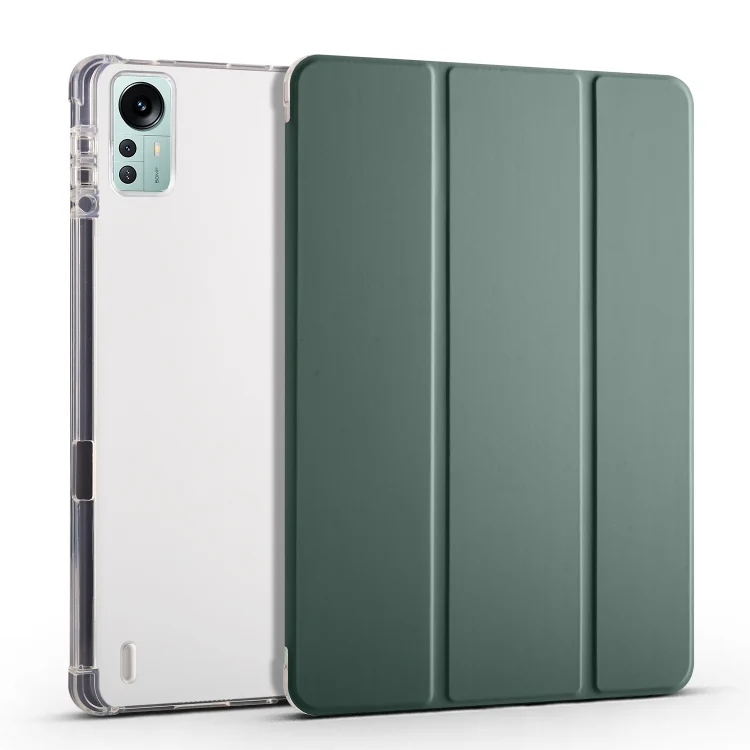 3-fold TPU Leather Tablet Case with Pen Slot, For Xiaomi Pad 5 Pro 12.4