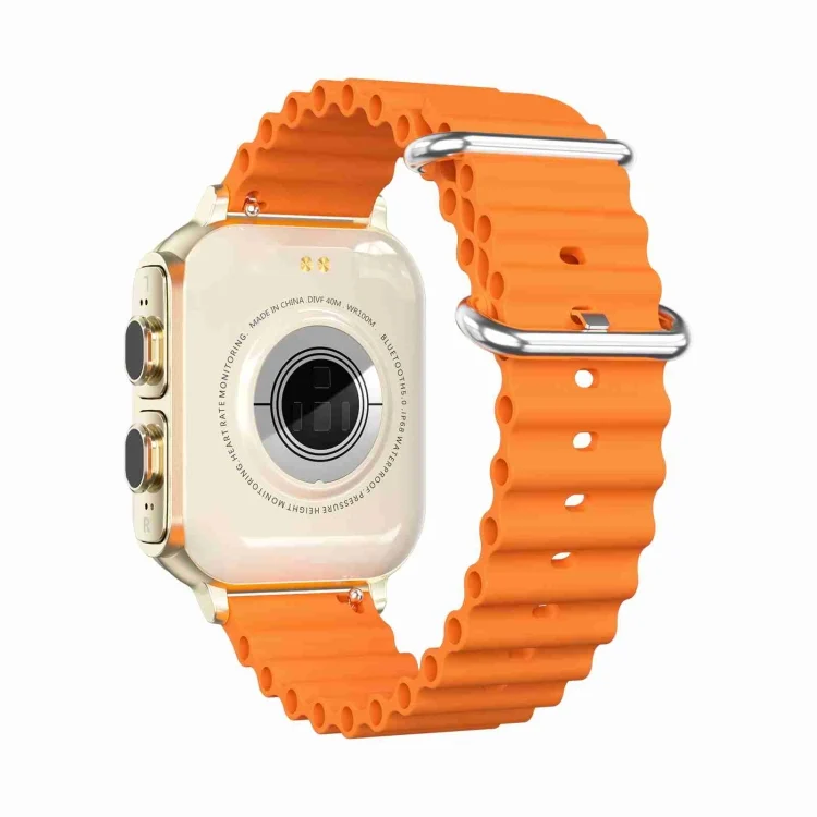 EDA004548201B_3.webp N22 2 in 1 1.96 inch HD Display Sport Bluetooth Call Earphone Smart Watch - Image 17