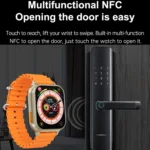 N22 2 in 1 1.96 inch HD Display Sport Bluetooth Call Earphone Smart Watch - Image 13