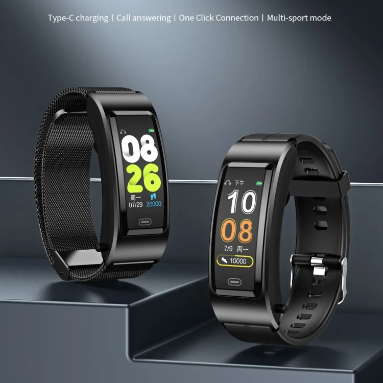 EDA004557701_B2.webp B7 Bluetooth Earphone Smart Bracelet, Support Sleep Monitoring / Blood Oxygen Monitoring / Heart Rate Monitoring - Image 3