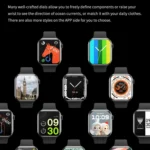 IW9 2.05 inch Square Screen Smart Watch Supports Bluetooth Calls/Blood Oxygen Monitoring - Image 7