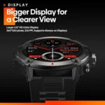 Zeblaze Ares 3 1.52 inch IPS Screen Smart Watch Supports Health Monitoring / Voice Calls - Image 3