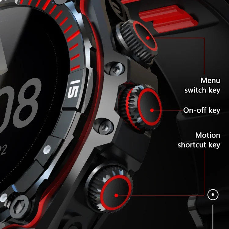 EDA004560401_B3.webp CT18 1.43 inch AMOLED Screen Smart Watch Supports Bluetooth Call/Blood Oxygen Detection - Image 4