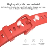 16mm Solid Color Silicone Replacement Watch Band - Image 3