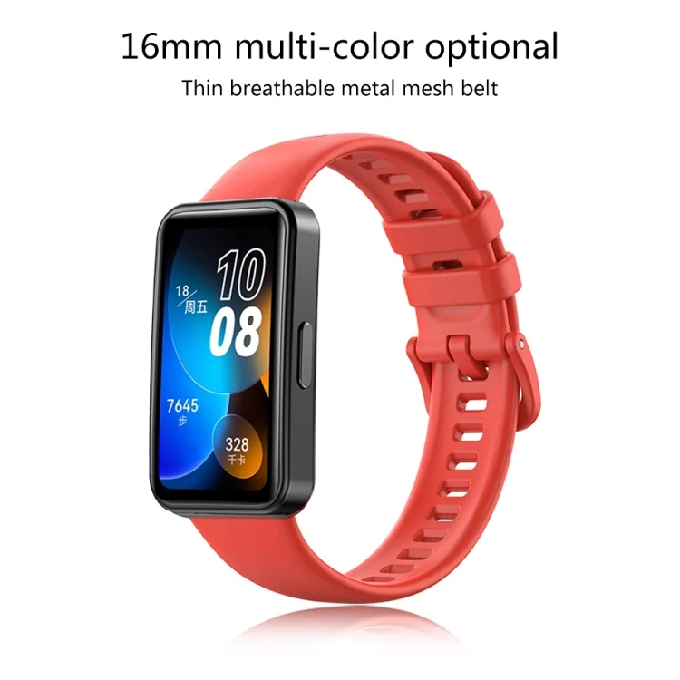 EDA004563801_B4.webp 16mm Solid Color Silicone Replacement Watch Band - Image 5