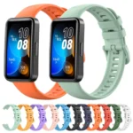 16mm Solid Color Silicone Replacement Watch Band - Image 6