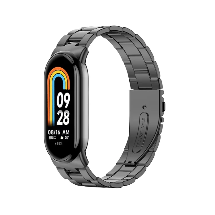 Milanese Three-bead Metal Watch Band