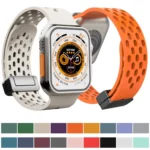 Magnetic Clasp Silicone Watch Band - Image 2