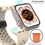Magnetic Clasp Silicone Watch Band - Image 5
