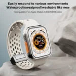 Magnetic Clasp Silicone Watch Band - Image 6