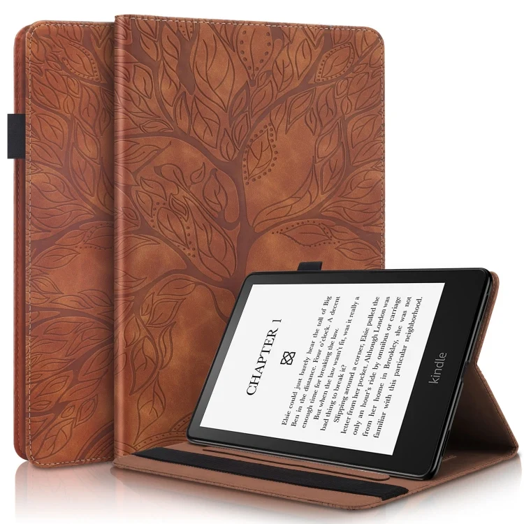 Life Tree Series Horizontal Flip Leather Tablet Case, For Amazon Kindle 6 2022, For Xiaomi Pad 6 / Pad 6 Pro