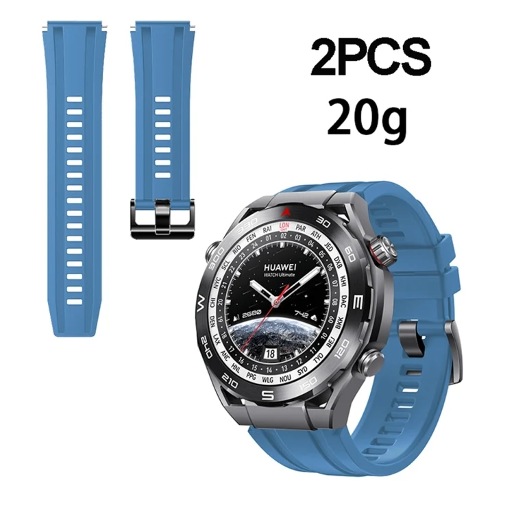 EDA004595101A_2.webp For Huawei Watch Ultimate Silicone Replacement Watch Band - Image 5