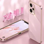 XINLI Straight Edge 6D Electroplate TPU Phone Case, For Xiaomi Redmi Note 12 Turbo, For Xiaomi Civi 3 5G - Image 5