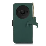 Genuine Leather Magnetic RFID Leather Phone Case, For Xiaomi Redmi A3, For Xiaomi Redmi Note 13 Pro 4G / POCO M6 Pro 4G, For Xiaomi Redmi Note 13 4G, For Xiaomi Redmi 13C 4G / 13C 5G / POCO C65... - Image 3