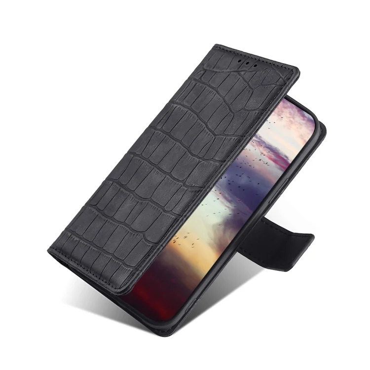 EDA004618405A_2.webp Skin Feel Crocodile Magnetic Clasp Leather Phone Case, For Xiaomi Redmi 12 4G, For Xiaomi Redmi Note 12S 4G, For Xiaomi 13 Ultra 5G, For Xiaomi Redmi Note 12 Turbo - Image 5