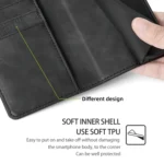 Skin Feel Crocodile Magnetic Clasp Leather Phone Case, For Xiaomi Redmi Turbo 3 5G, For Xiaomi Civi 4 Pro, For Xiaomi Redmi A3 4G, For Xiaomi Redmi Note 13 4G, For Xiaomi Redmi Note 13R Pro 5G - Image 9