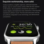GT22 1.85 inch TFT Screen Silicone Band Health Smart Watch, Support Bluetooth Call / Plateau Blood Oxygen / Body Temperature / Arrhythmia / TI Heart Rate Monitoring - Image 15