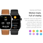 GT22 1.85 inch TFT Screen Silicone Band Health Smart Watch, Support Bluetooth Call / Plateau Blood Oxygen / Body Temperature / Arrhythmia / TI Heart Rate Monitoring - Image 7