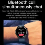 T52 1.39 inch IP67 Waterproof Silicone Band Smart Watch Supports Bluetooth Call / Blood Oxygen / Body Temperature Monitoring - Image 2