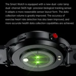 T52 1.39 inch IP67 Waterproof Silicone Band Smart Watch Supports Bluetooth Call / Blood Oxygen / Body Temperature Monitoring - Image 3