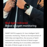 T52 1.39 inch IP67 Waterproof Silicone Band Smart Watch Supports Bluetooth Call / Blood Oxygen / Body Temperature Monitoring - Image 6