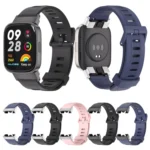 Mijobs Flat Hole Breathable TPU Watch Band - Image 2